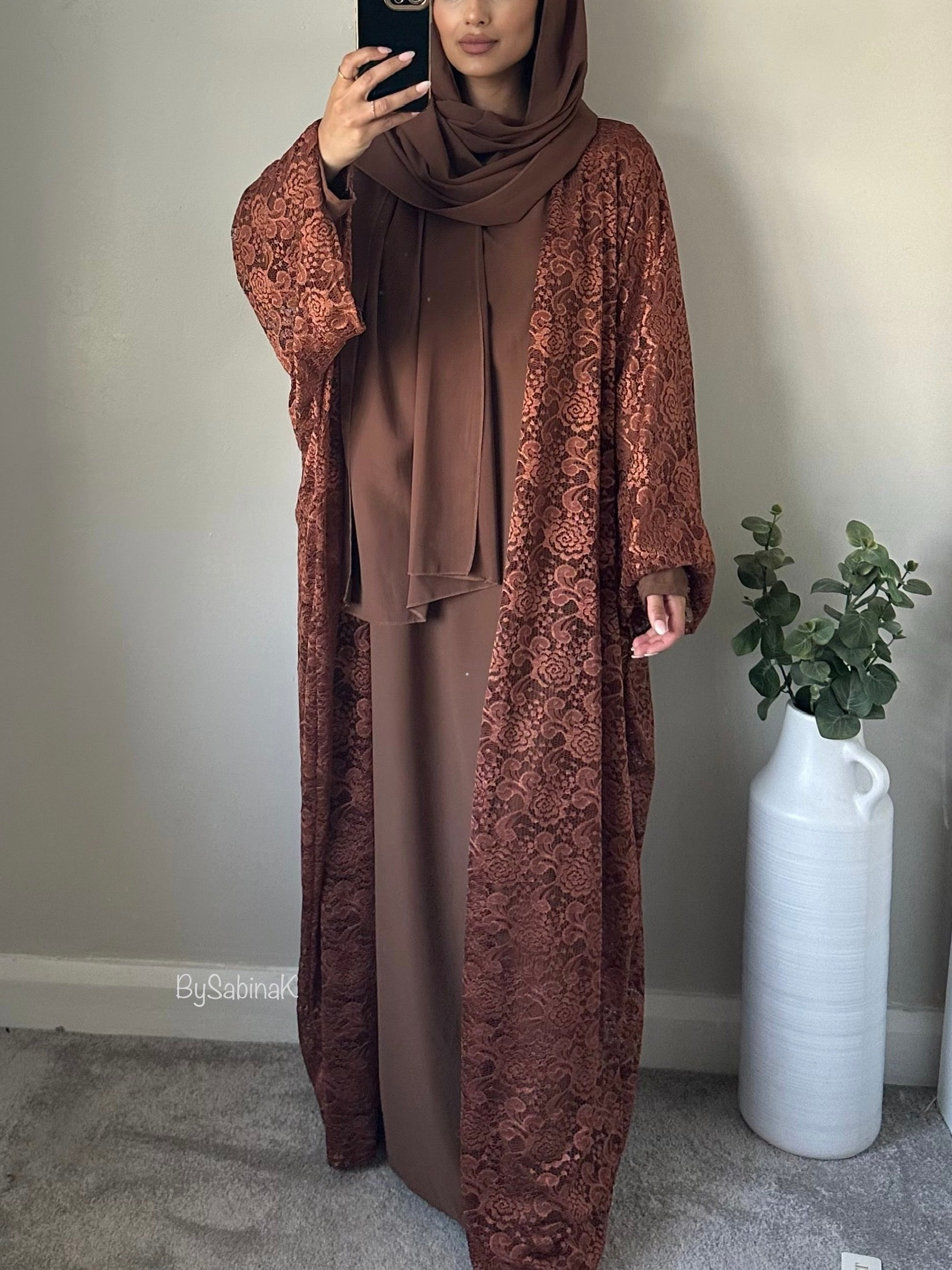 Lace abaya uk best sale