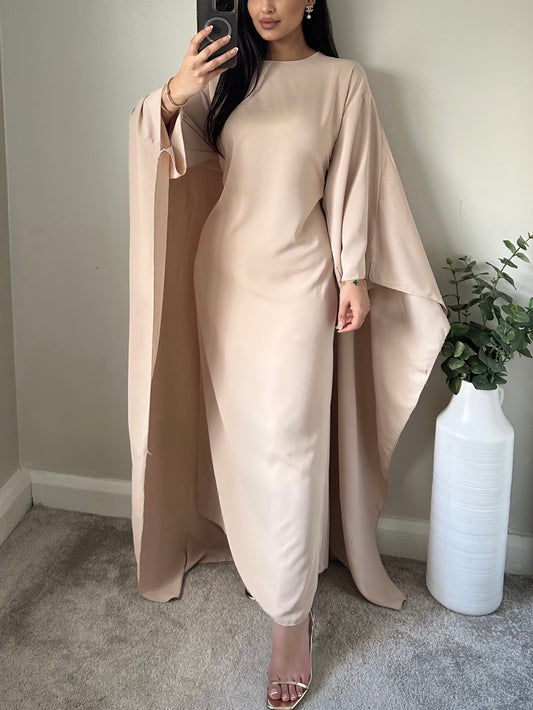 Beige Cape Kaftan 315